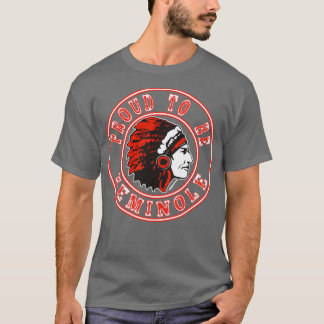 Inheemse Amerikaan trots om Seminole te zijn T-shirt