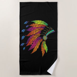 Inheemse Amerikaanse badhanddoek