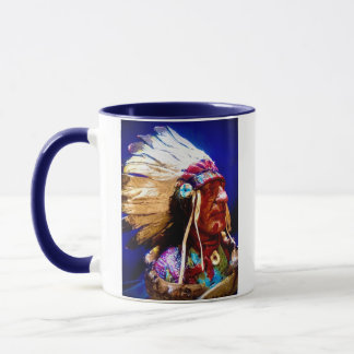 Inheemse Amerikaanse Chief Mug Mok