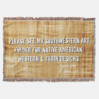 Inheemse Amerikaanse Design, enz. Beddendekens Deken