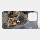 Inheemse Amerikaanse Iconen: Apache Krijgers, Amer Case-Mate iPhone Case (Achterkant (horizontaal))