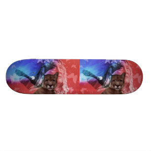 Inheemse Amerikaanse Indiaanse Chief Skateboard