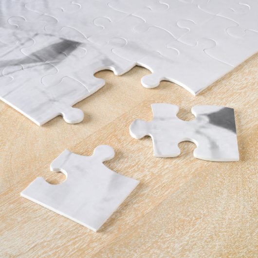 Inheemse Amerikaanse moeder en Hare Papoose Legpuzzel (Zijkant)