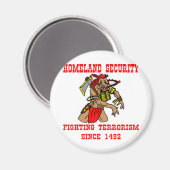 Inheemse Amerikaanse terrorismebestrijding sinds 1 Magneet (Voorkant / Achterkant)