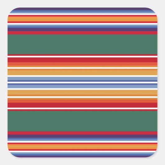 inheemse amerikaanse traditionele amerikaanse text vierkante sticker (Voorkant)