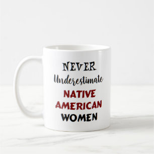 inheemse amerikaanse vrouwen koffiemok