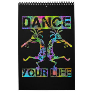 Inheemse Amerikanen Kokopelli - Dance Your Life 2 Kalender