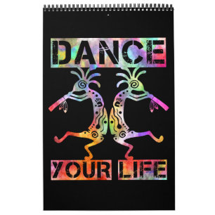 Inheemse Amerikanen Kokopelli - Dance Your Life 3 Kalender