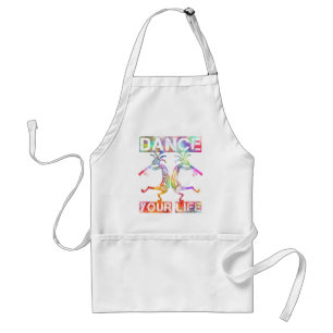 Inheemse Amerikanen Kokopelli - Dance Your Life 3 Standaard Schort