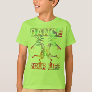 Inheemse Amerikanen Kokopelli - Dance Your Life 3 T-shirt