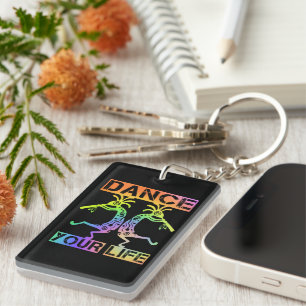 Inheemse Amerikanen Kokopelli - Dance Your Life 4 Sleutelhanger