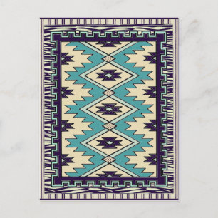 Inheemse Chief Pattern Briefkaart