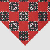 Inheemse etnische patronen tissuepapier (Detail)