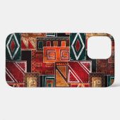Inheemse folk, grunge sierachtergrond. Case-Mate iPhone case (Achterkant (horizontaal))