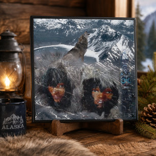 Inheemse Geest in Alaska Tegeltje