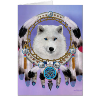 Inheemse Indiaanse Wolf Geest