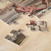 Inheemse inwoners van Florida die zich voorbereide Legpuzzel (Zijkant)