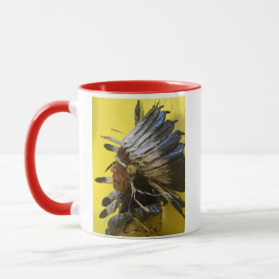 Inheemse "Kiowa" ochtendhemel originele kunst Mok