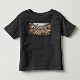 Inheemse Malamute Kinder Shirts