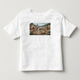 Inheemse Malamute Kinder Shirts