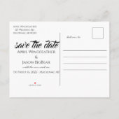 Inheemse Pijlen | Aankondiging Bewaar de Datum (Achterkant)