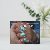 Inheemse Pijlen | Aankondiging "Save the Date" (Staand voorkant)