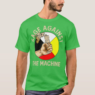 Inheemse Sage tegen de Machine Inheemse Pride T-shirt
