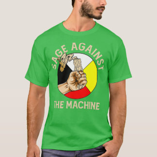Inheemse Sage tegen de Machine Inheemse Pride T-shirt
