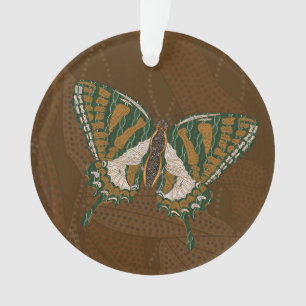 Inheemse Staartvlinder Acryl Ornament