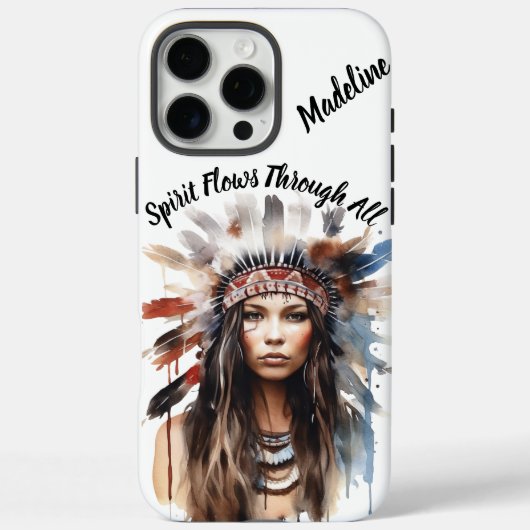 Inheemse symbolen Traditionele kleding Case-Mate iPhone Case (Achterkant)