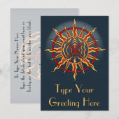 Inheemse Uitnodigingen Gepersonaliseerde Inheemse  (Voorkant / Achterkant)