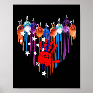 Inheemse vrouwen Hart Sterke stilte Poster