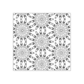 inheemse winterbloei rubberstempel (Afrduk)
