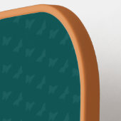 Inheemse zwaluwstaart pickleball paddle (Links Detail)