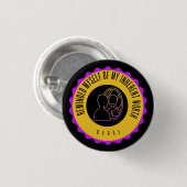 Inherent Worth Ronde Button 3,2 Cm (Voorkant /achterkant)