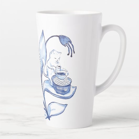 Inhoud Cat Cup Latte Mok (Rechts)