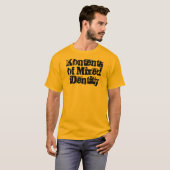 Inhoud van gemengde entiteit T T-shirt (Voorkant volledig)