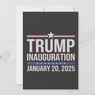 Inhuldigingsdag Trump januari 2025 President Kaart