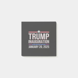Inhuldigingsdag Trump januari 2025 President Post-it® Notes