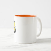 Inifnite Love Tweekleurige Koffiemok (Voorkant rechts)