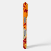 Iniki Point Hawaiian Hibiscus Floral Red Case-Mate iPhone Case (Achterkant / Rechts)