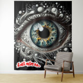 Inimical alomtegenwoordig oog wandkleed (In situ)