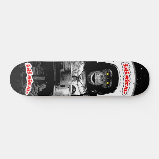 Inimical Astronaut Monkey Skateboard (Horizontaal)