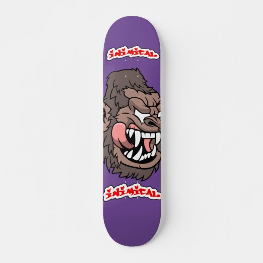 Inimical Big Gorilla Skateboard Deck (Voorkant)