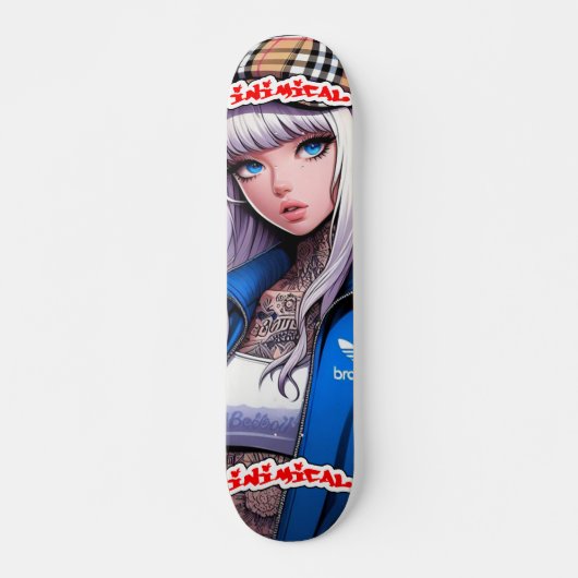 Inimical Britania Skateboard (Voorkant)