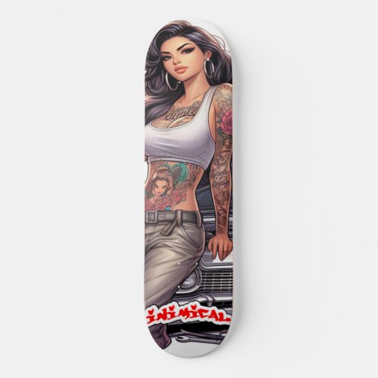 Inimical Carla Skateboard (Voorkant)