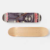 Inimical Cartoon dood Skateboard (Horizontaal)