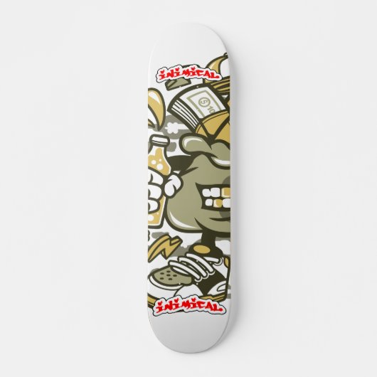 Inimical Cash Money Man Skateboard (Voorkant)
