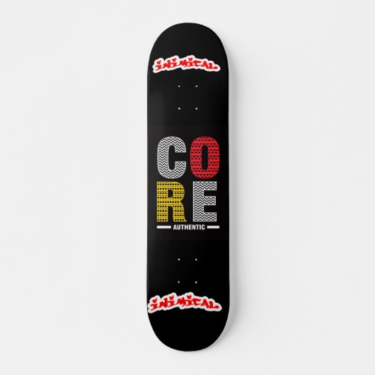 Inimical Core Authentic Deck Skateboard (Voorkant)