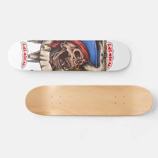 Inimical Dead Pirate Deck Skateboard (Horizontaal)